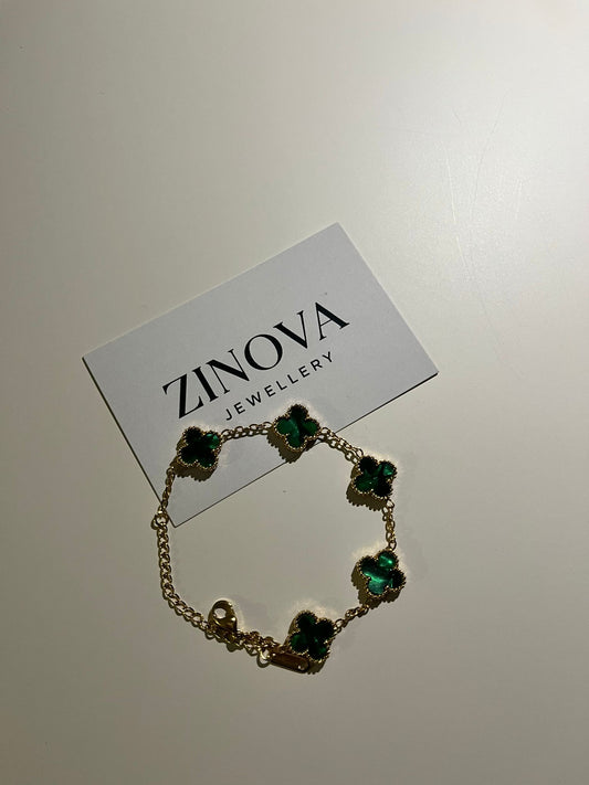 Armband Klaver | Stainless steel